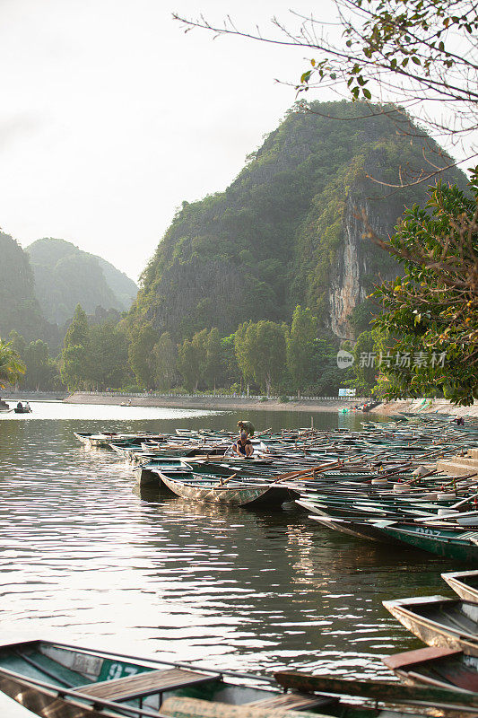 越南Tam Coc Ninh Binh的船只